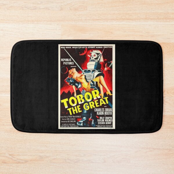 Aperçu de l'œuvre Cadeau amusant Affiche du film Tobor The Great Cadeaux graphiques mignons créée et vendue par EdwinEnigma.