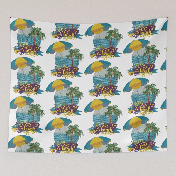 Item preview, Beach Embroidery Designs designed and sold by Cre8iveSkill.