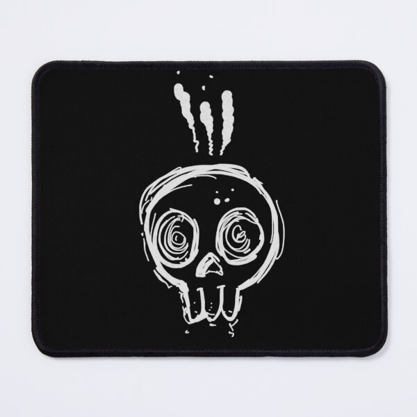 Item preview, Ink skull white designed and sold by dp-illustration.