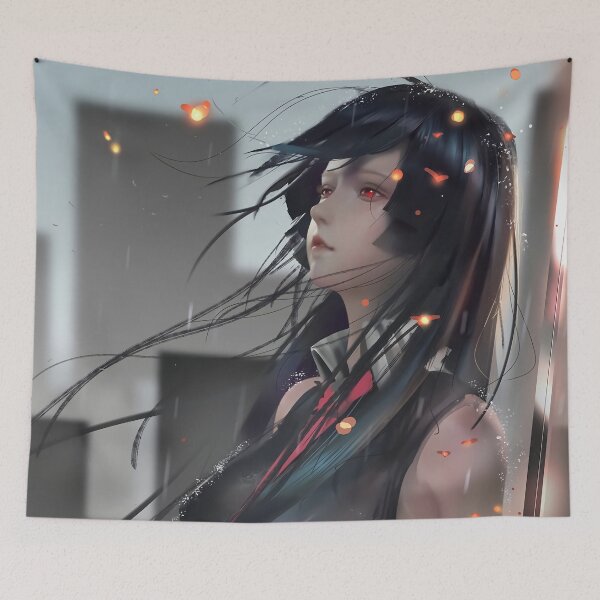 Item preview, Akame Akame Ga Kill Drawing For Otaku designed and sold by jerestudio.