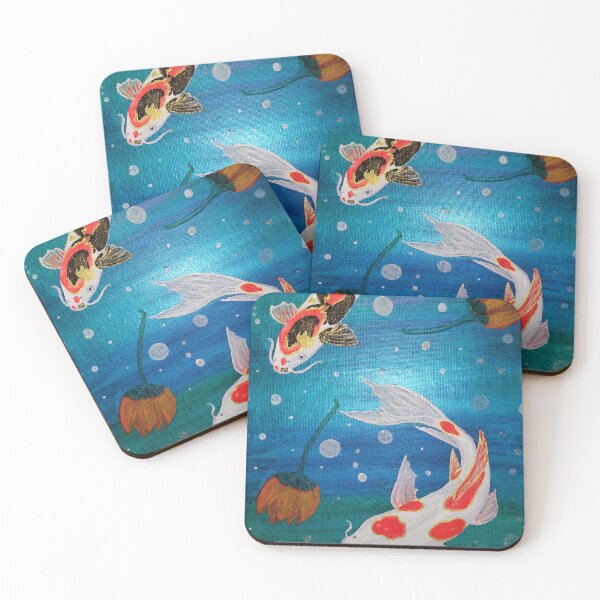 Item preview, Koi entre los tulipanes designed and sold by RudeColors.