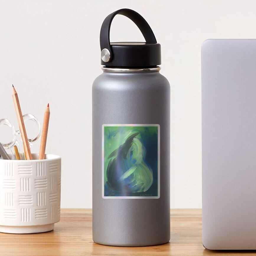 Item preview, Holographic Sticker designed and sold by BabZartStudio.