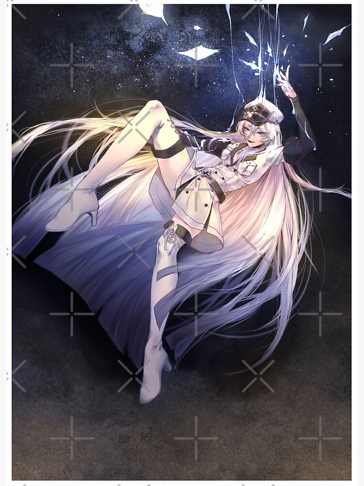 Esdeath Akame Ga Kill Anime Girl Gift | Art Board Print