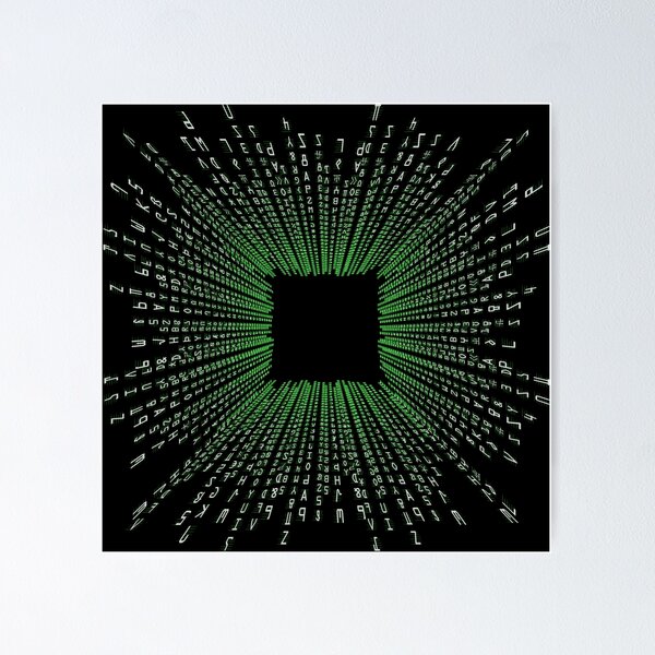 Item preview, Enter the Matrix - Into the Matrix designed and sold by Sketch to Pixel.