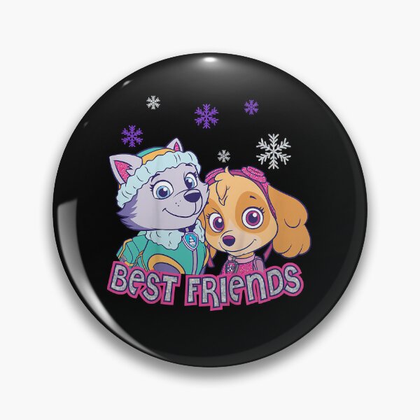 Item preview, Active Enthusiasm In The Relief Humor Kids Paw Patrol Skye & Everest Best Friends Snowflakesrap designed and sold by ZillFlaniganjoe.