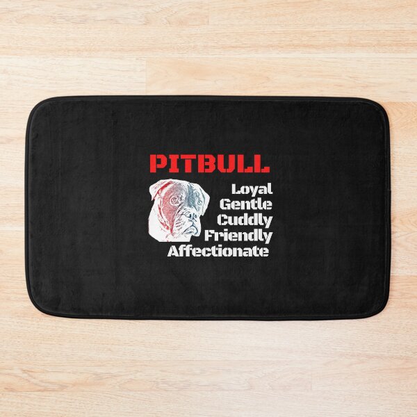 Item preview, Pitbull T-Shirt, Loyal, Gentle,  Cuddly, Friendly, Affectionate T-Shirt for Dog Lovers.  designed and sold by SilverWhiskers.