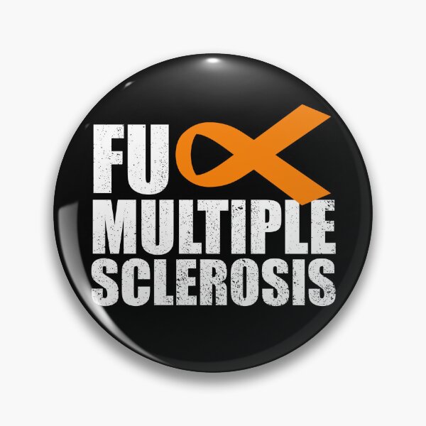 Artikelvorschau, Fuck Multiple Sclerosis Ribbon MS Warrior MS Awareness Gear entworfen und verkauft von DynamicDesign.