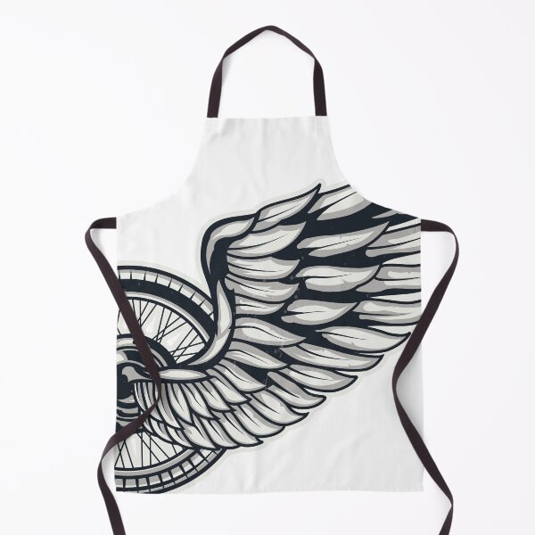 Item preview, Motorcycle wheel with wings designed and sold by thesmokeydogs.