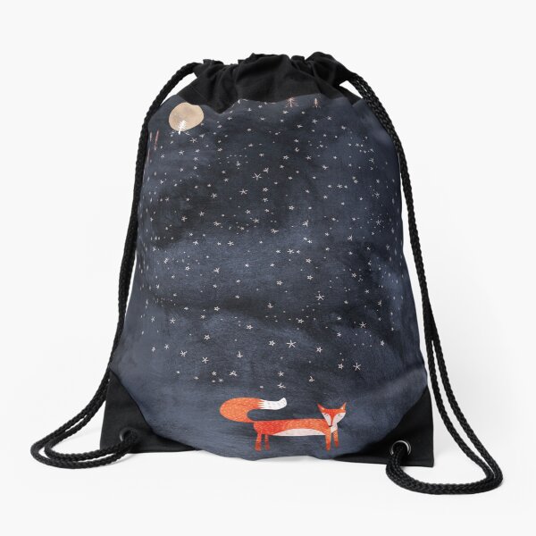 Fox Dream Drawstring Bag