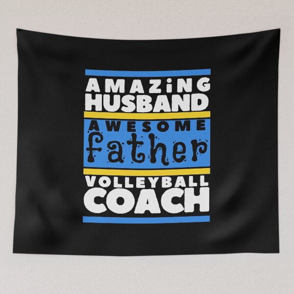 Item preview, Volleyball Coach - Amazing Husband, Awesome Dad designed and sold by RomualdGR.