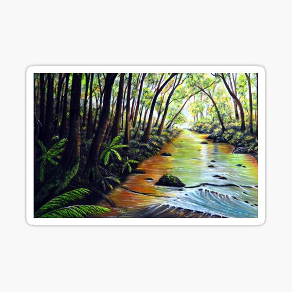 Item preview, Blue Mountains Stream Australia designed and sold by Linda Callaghan.