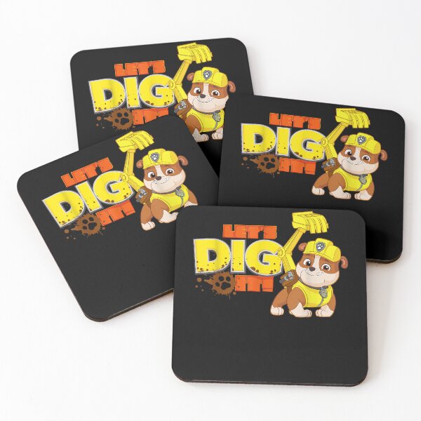 Item preview, Active Enthusiasm In The Relief Humor Nickelodeon Paw Patrol Rubble Let'S Dig It Nkpaw  Retro designed and sold by ZillFlaniganjoe.