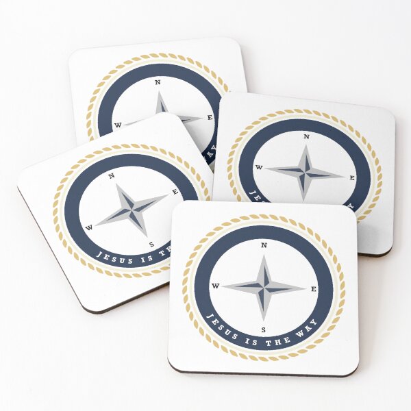 Item preview, Jesus is the way compass designed and sold by Sundae7.