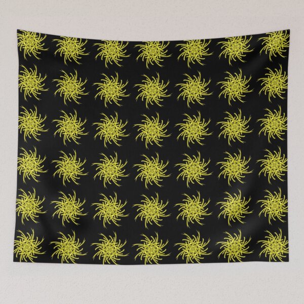 Item preview, Bright yellow star, abstract art designed and sold by Meo Design.