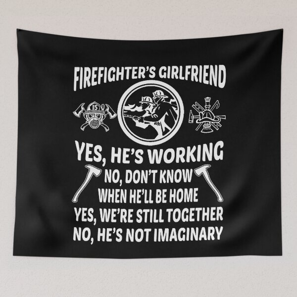 Item preview, Firefighter's Girlfriend designed and sold by ktmaem.
