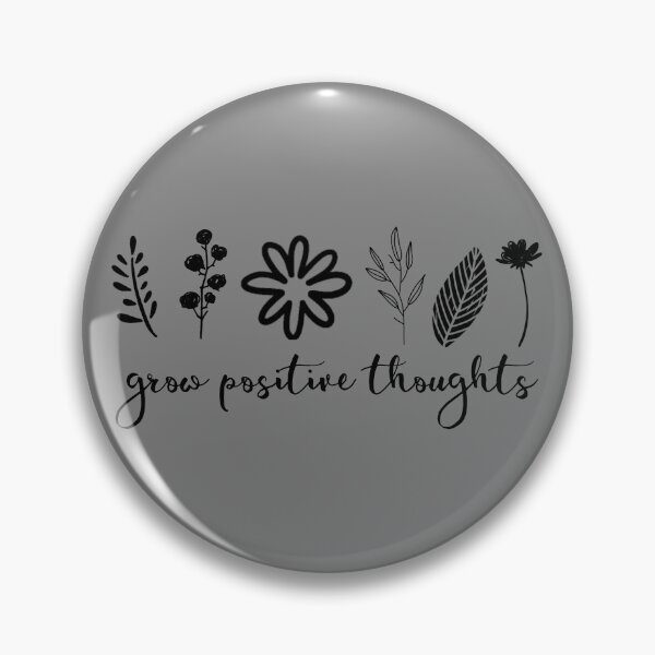 Item preview, Grow Positive Thoughts Gardener Mental Health Awareness Gear designed and sold by DynamicDesign.