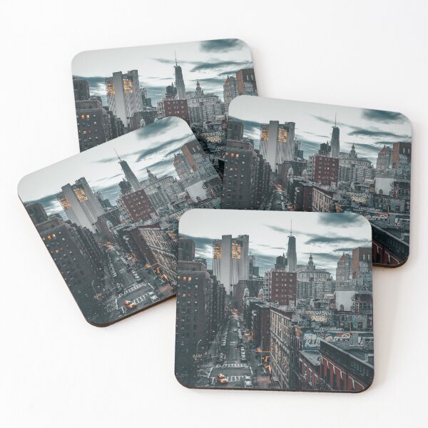 Artikelvorschau, New Yorker Manhattan-Skyline entworfen und verkauft von nycruss1.