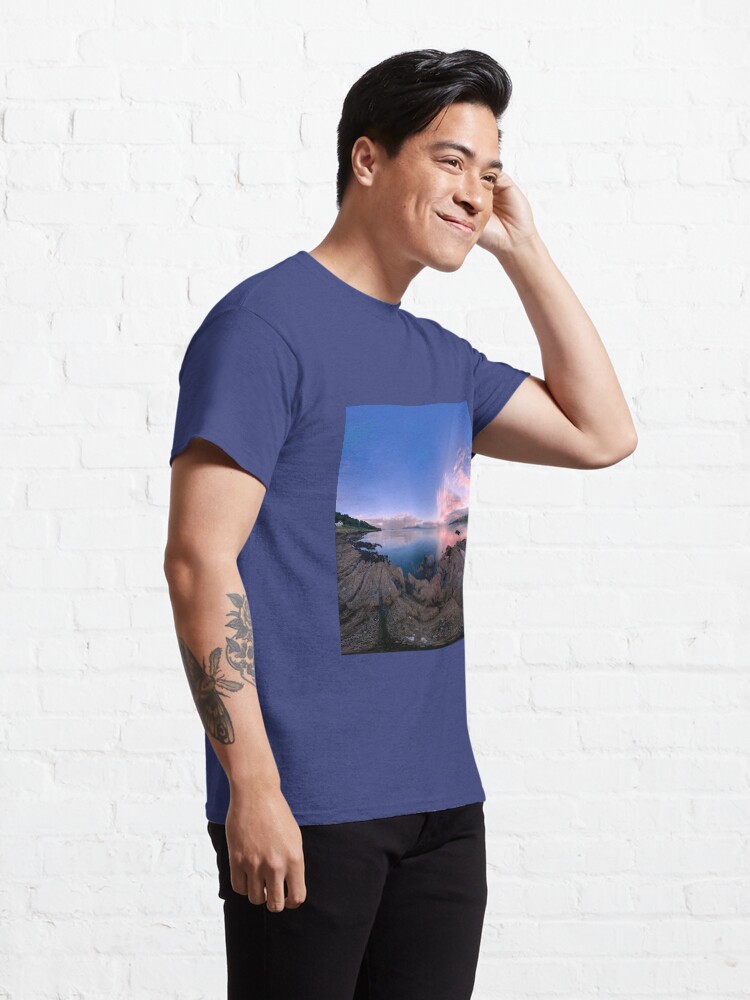 Alternate view of Dusk Shoreline near Moville, Donegal (Rectangular) Classic T-Shirt