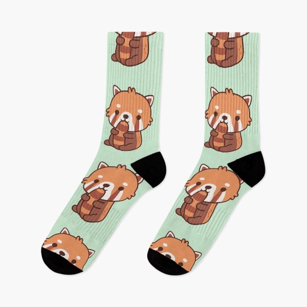 Item preview, Cute Red Panda Biting On Its Tail designed and sold by rustydoodle.