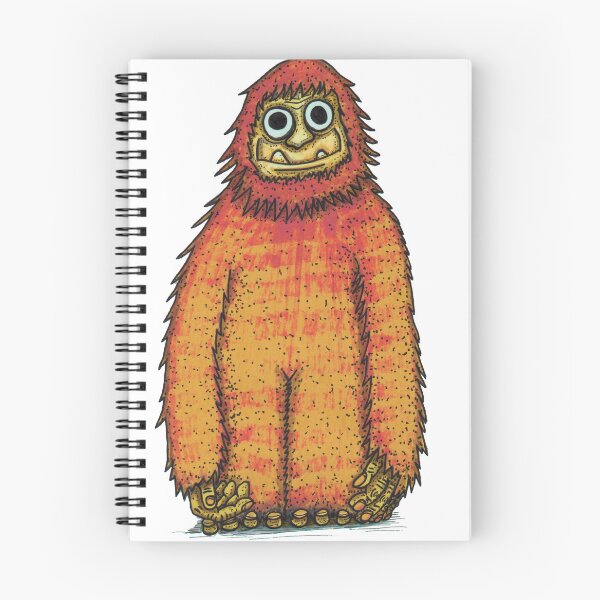 Item preview, young Yowie designed and sold by Toonacarbra Studio.
