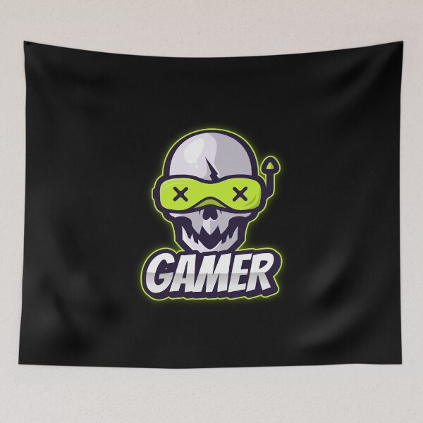 Item preview, Gamer with Undead Cool Character designed and sold by PRIVARSHU.