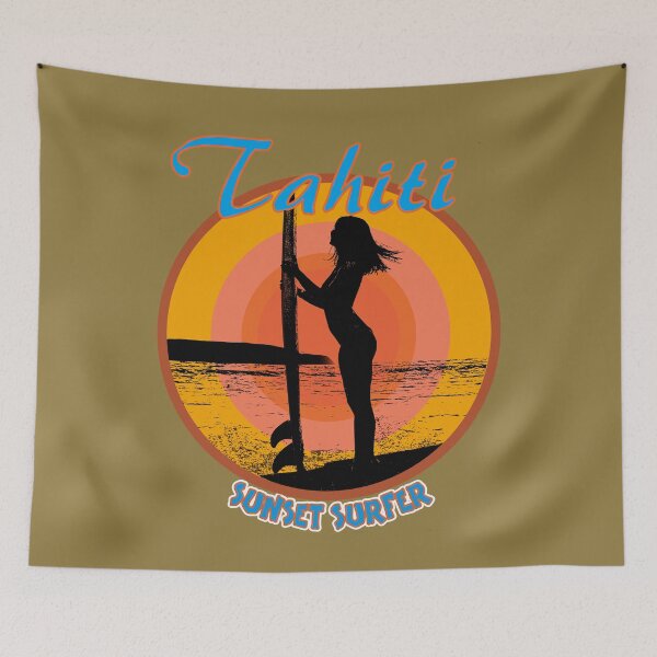 Item preview, Tahiti Sunset Surfer designed and sold by I-Desire.