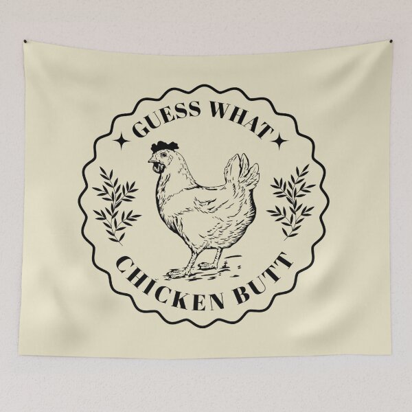 Item preview, Guess what - Chicken butt designed and sold by ValentinaHramov.