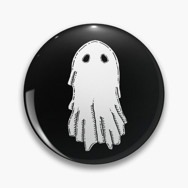 Item preview, Doodle Ghost Black designed and sold by mothofthemist.