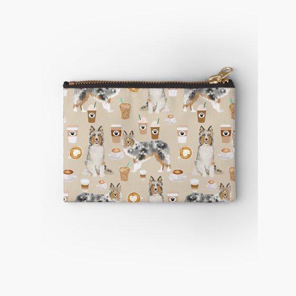 Item preview, Shetland Sheepdog blue merle sheltie dog breed coffee pattern dogs portrait sheepdogs art by PetFriendly designed and sold by PetFriendly.