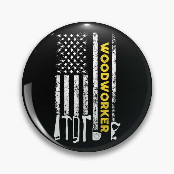 Artikelvorschau, Woodworker American Flag Patriotic Carpenter Woodworking Gear entworfen und verkauft von DynamicDesign.
