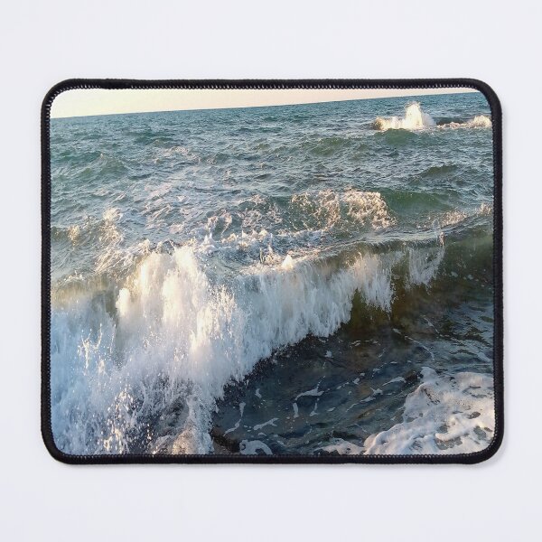 Item preview, Blue  Sea Waves designed and sold by The Happiness Market .