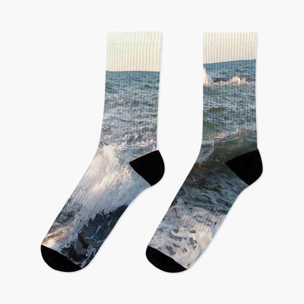 Item preview, Blue  Sea Waves designed and sold by The Happiness Market .