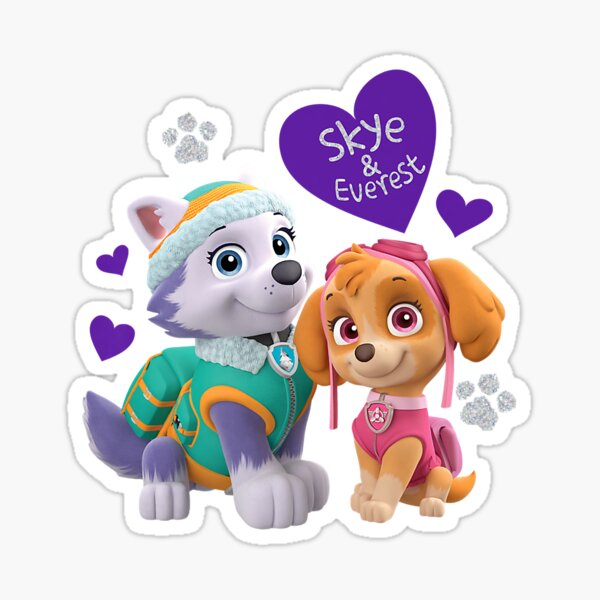 Active Enthusiasm In The Relief Humor Paw Patrol Skye Everest
