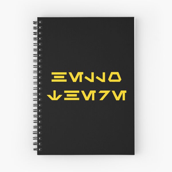 Item preview, Hello There (Aurebesh, Yellow) designed and sold by figpeep.
