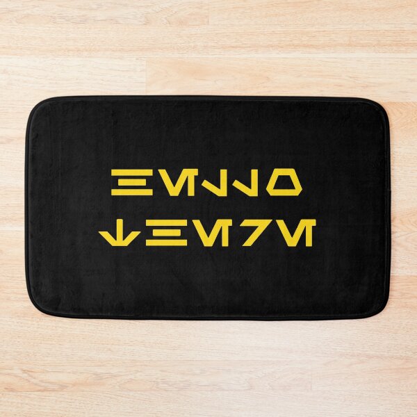 Item preview, Hello There (Aurebesh, Yellow) designed and sold by figpeep.