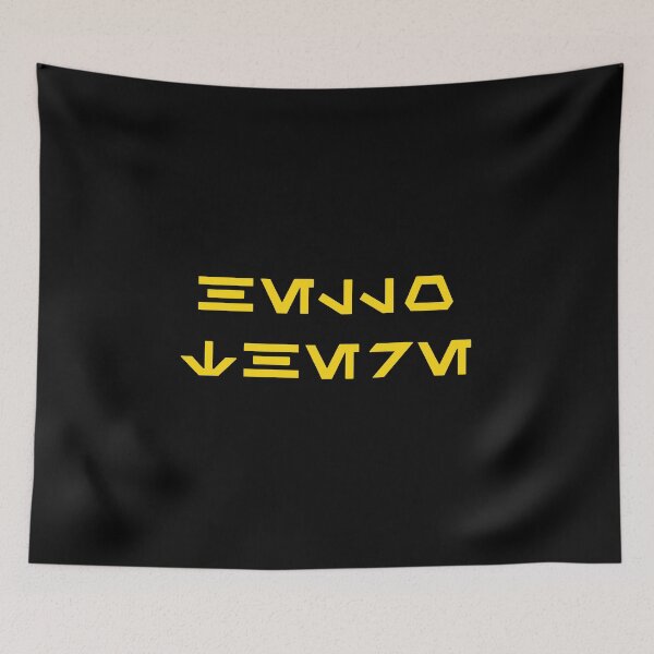 Item preview, Hello There (Aurebesh, Yellow) designed and sold by figpeep.