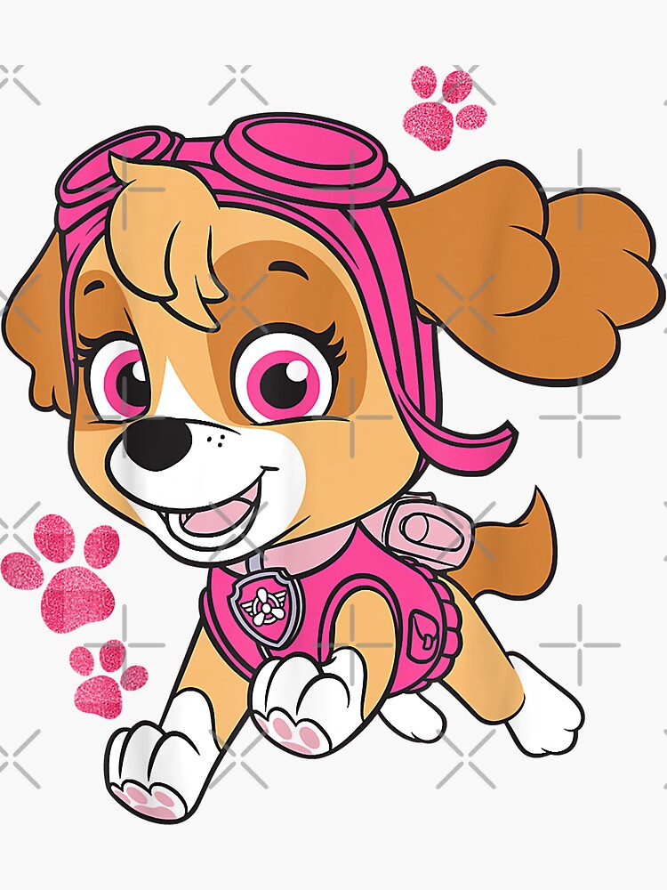 Active Enthusiasm In The Relief Humor Paw Patrol Skye Jumping Gift