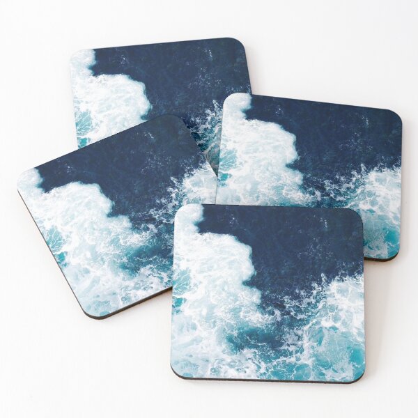 Item preview, BLUE OCEAN WAVES designed and sold by trendtiktok.