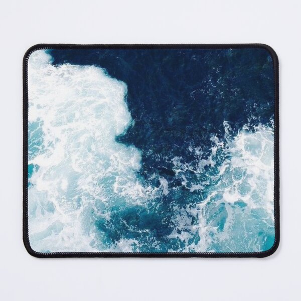 Item preview, BLUE OCEAN WAVES designed and sold by trendtiktok.