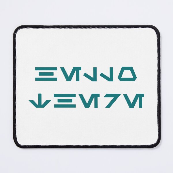 Item preview, Hello There (Aurebesh, Teal) designed and sold by figpeep.