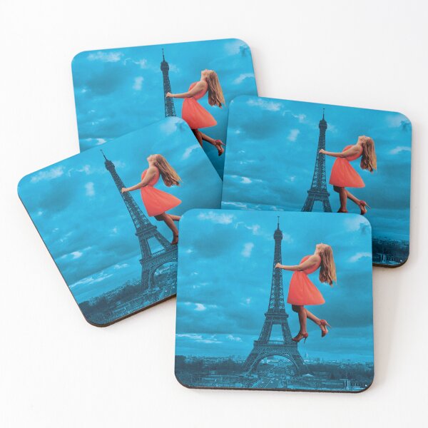 Item preview, The Eiffel  Tower, Feeling Free In Blue designed and sold by I-Desire.