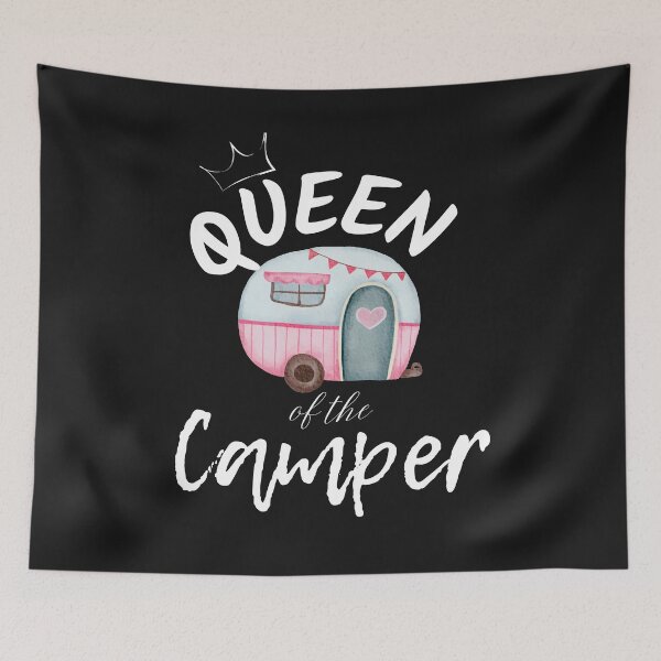 Item preview, Queen Of The Camper designed and sold by Luckydesign1975.