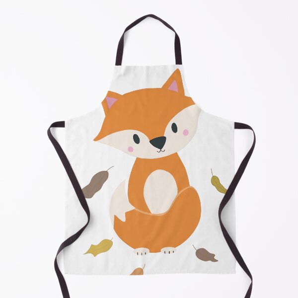 Item preview, Cute Autumn Fox Cartoon designed and sold by de-creartique.
