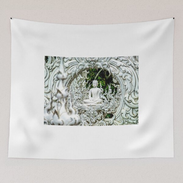 Item preview, White temple, Chiang Rai, Thailand designed and sold by indiafrankk.