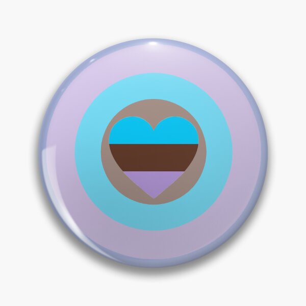 Item preview, Androromantic Pride Flag Circle designed and sold by kiippers.