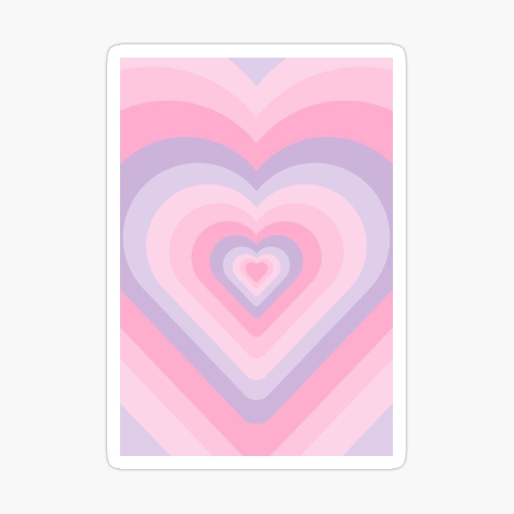 Buy Pink Love Hearts Poster By Simple Decor Worldwide, 56% OFF