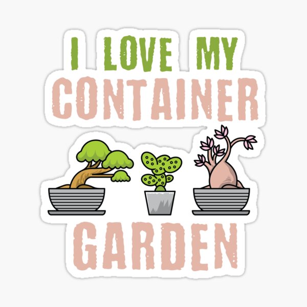 Artikel-Vorschau von Ich liebe meinen Behältergarten, designt und verkauft von larspat.
