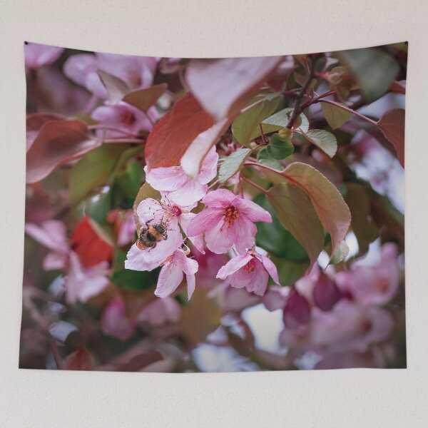 Item preview, Apple blossom and a bee designed and sold by Svetlana Korneliuk.