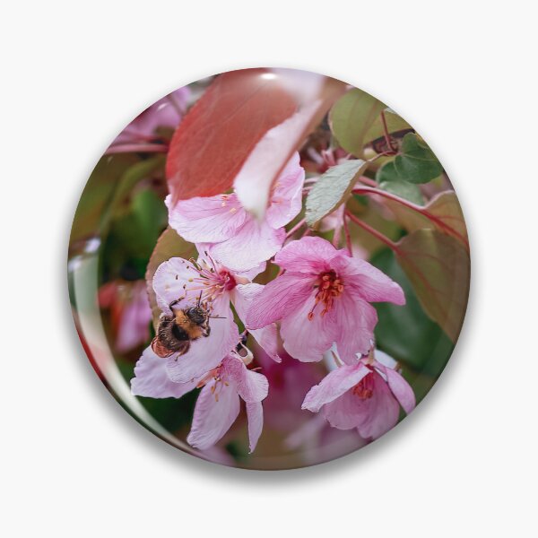 Item preview, Apple blossom and a bee designed and sold by Svetlana Korneliuk.