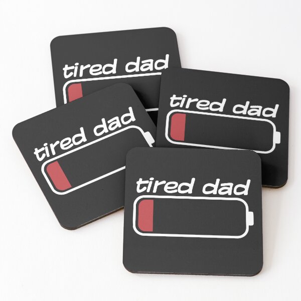 Item preview, Tired Dad Low battery Funny Father's Day Gift for best daddy designed and sold by alenaz.